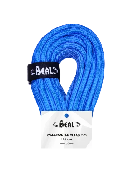 Lina wspinaczkowa Beal Wall Master Unicore 10,5mm Blue 40m