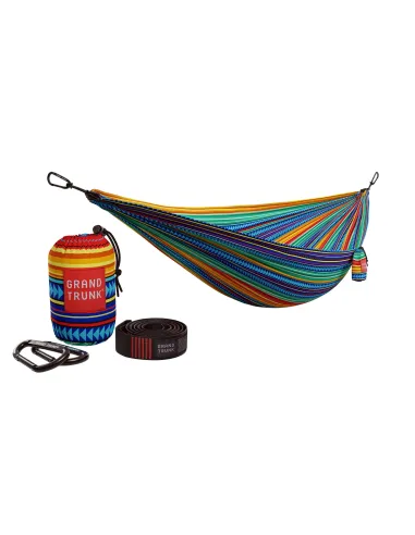 Hammock with straps Grand Trunk Double Deluxe Hammock with Suspension Straps Cabo
