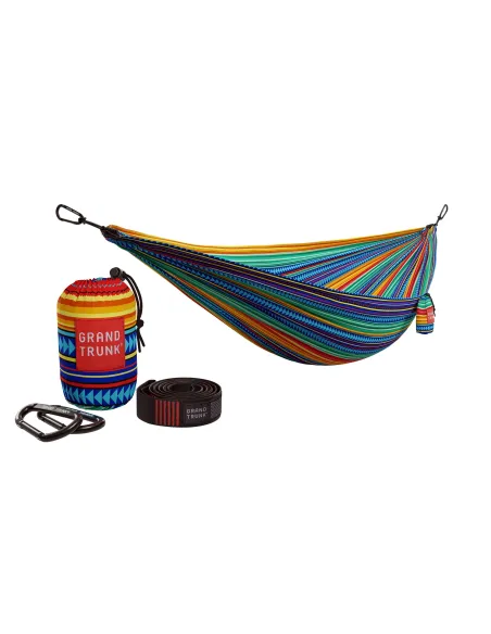 Hammock with straps Grand Trunk Double Deluxe Hammock with Suspension Straps Cabo