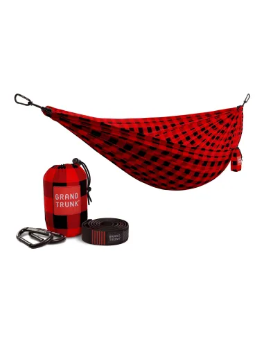 Hamak z taśmami Grand Trunk Double Deluxe Hammock with Suspension Straps Heritage