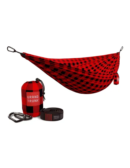 Hamak z taśmami Grand Trunk Double Deluxe Hammock with Suspension Straps Heritage