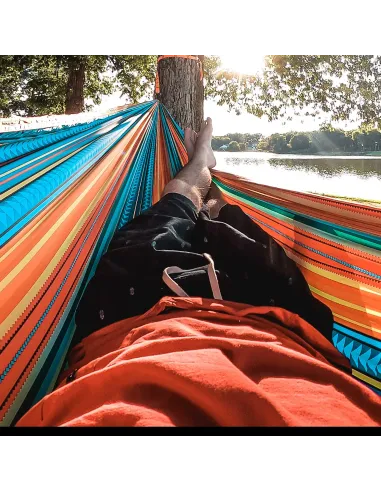 Hammock with straps Grand Trunk Double Deluxe Hammock with Suspension Straps Cabo