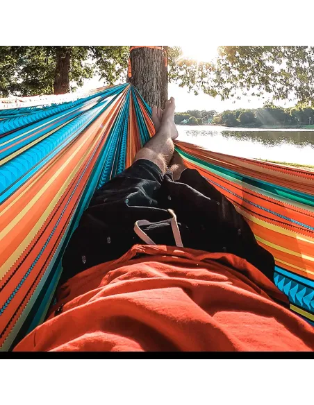 Hammock with straps Grand Trunk Double Deluxe Hammock with Suspension Straps Cabo