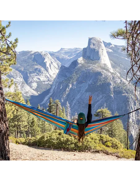 Hammock with straps Grand Trunk Double Deluxe Hammock with Suspension Straps Cabo