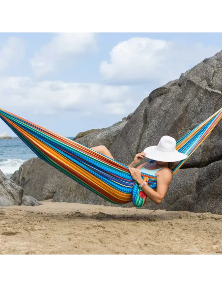 Hammock with straps Grand Trunk Double Deluxe Hammock with Suspension Straps Cabo