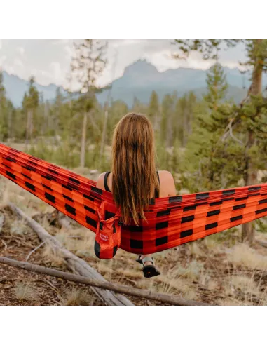 Hamak z taśmami Grand Trunk Double Deluxe Hammock with Suspension Straps Heritage