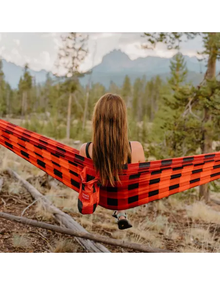 Hamak z taśmami Grand Trunk Double Deluxe Hammock with Suspension Straps Heritage