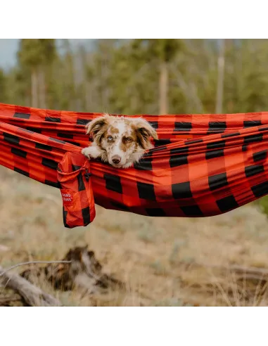 Hamak z taśmami Grand Trunk Double Deluxe Hammock with Suspension Straps Heritage