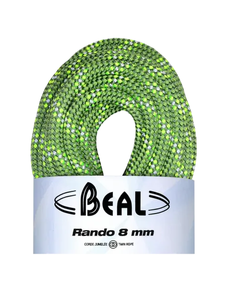 Lina dynamiczna Beal Rando 8mm Standard Green 48m