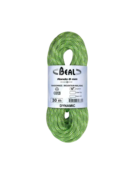 Lina dynamiczna Beal Rando 8mm Standard Green 48m