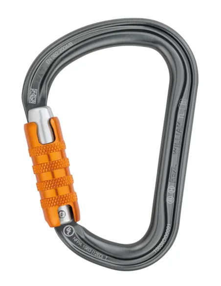Climbing carabiner Petzl William Triact Lock