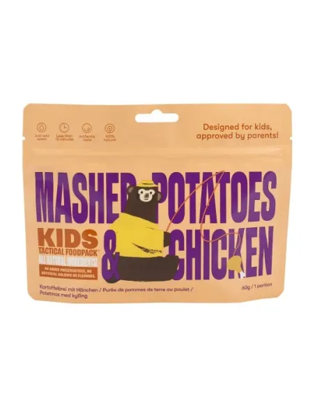 Danie obiadowe Tactical Foodpack Kids Mashed Potatoe and Chicken 60g