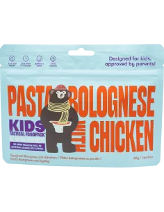 Danie obiadowe Tactical Foodpack Kids Pasta Bolognese with Chicken 60g