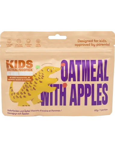 Płatki śniadaniowe Tactical Foodpack Kids Oatmeal and Apples 60g