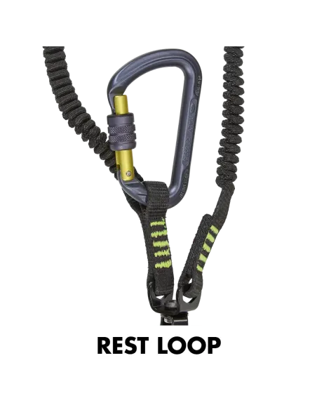 Lonża Via Ferrata Climbing Technology Top Shell Compact Twist W