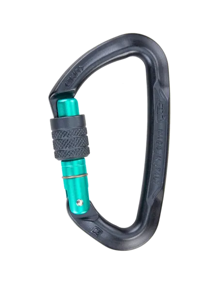 Karabinek wspinaczkowy Climbing Technology Lime CF SG Antracite