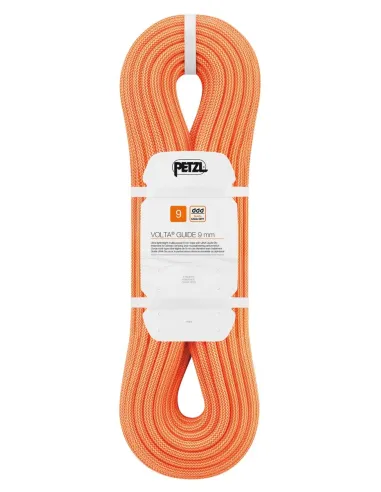 Lina wspinaczkowa Petzl Volta Guide 9mm Orange 50m