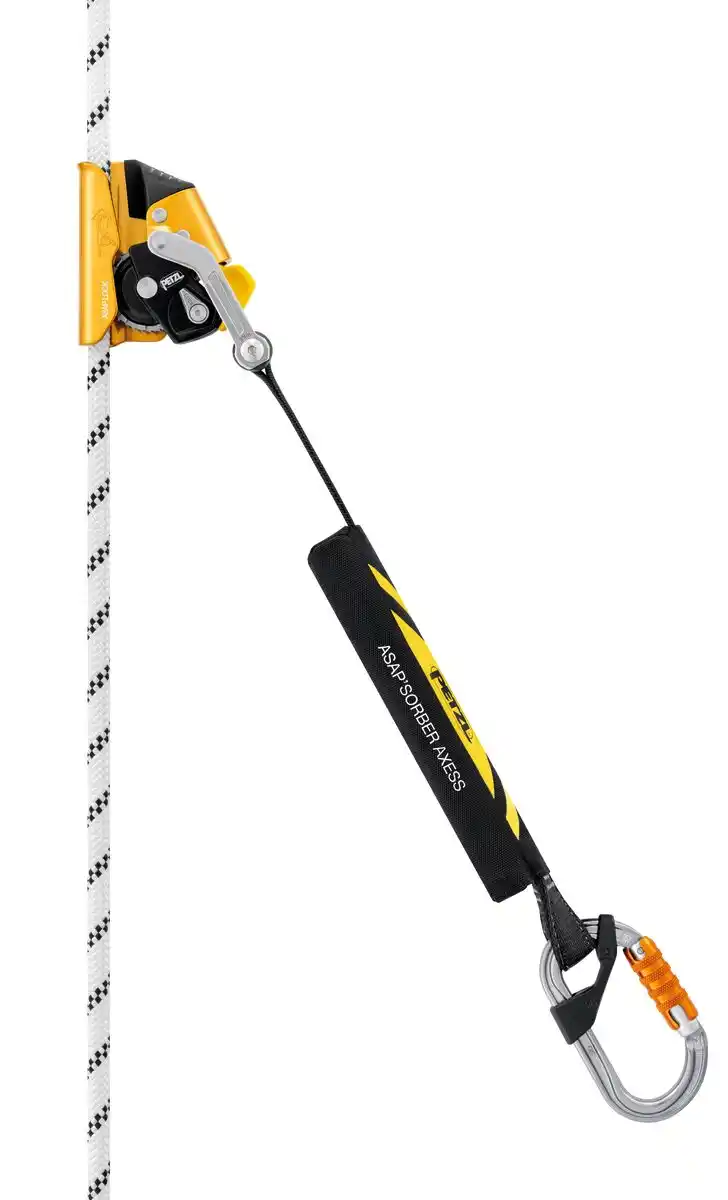 Absorber energii Petzl Asap Sorber Axess wraz z Asap Lock