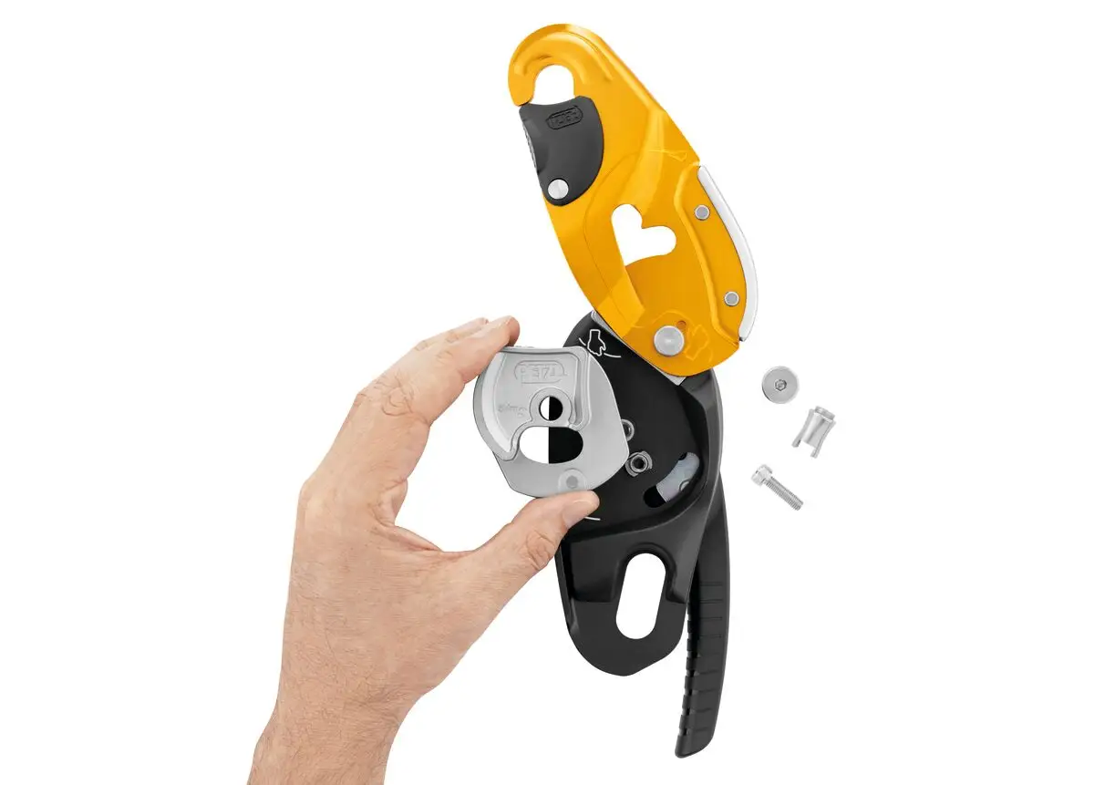 Prowadzenie liny w Petzl Rig